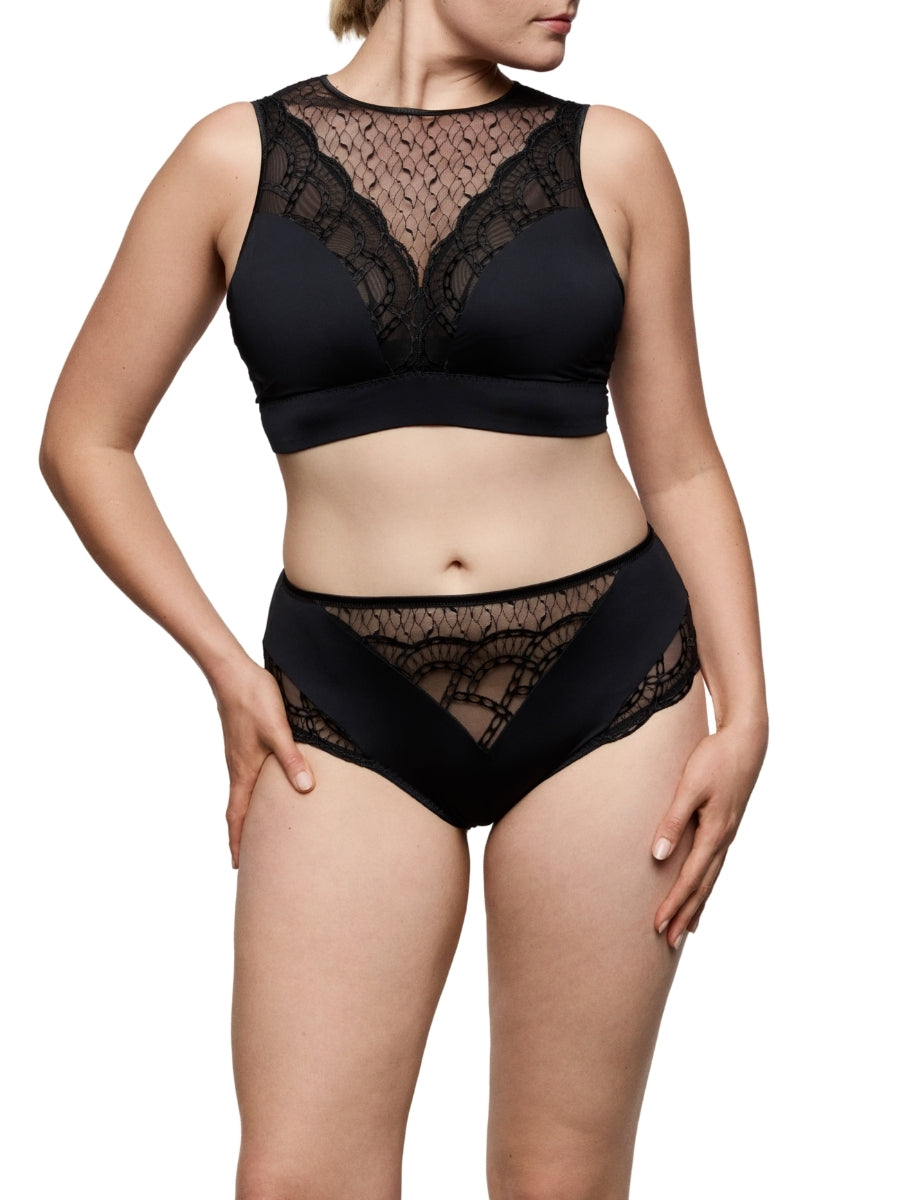 Naica Wireless Bralette - Black