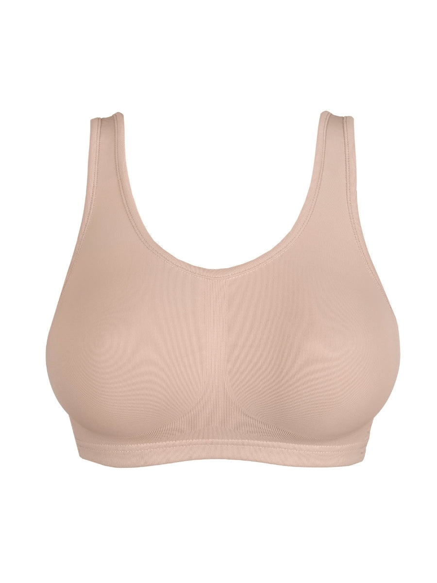 Nudda Wireless Bralette - Caffé Latte