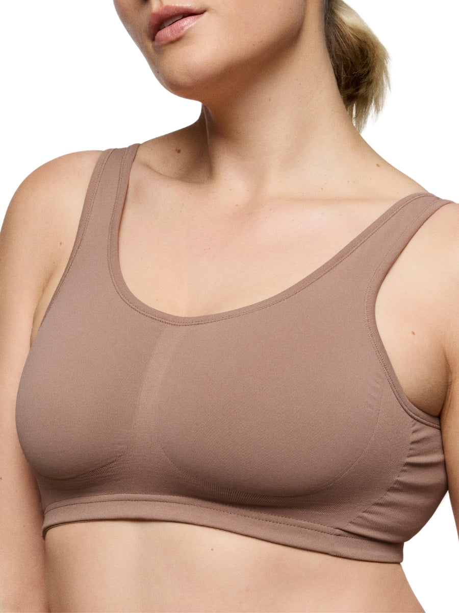 Nudda Wireless Bralette - Ginger
