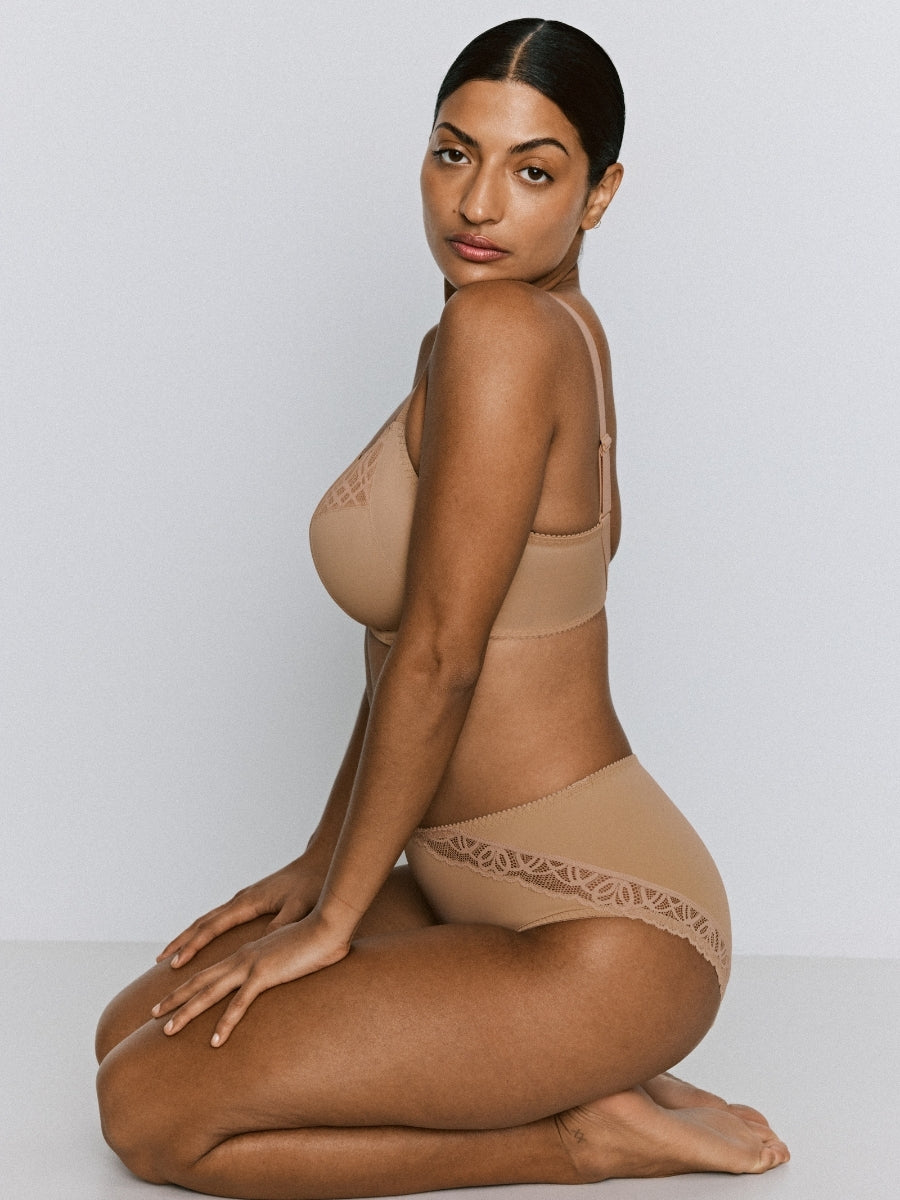 Salerno Full Cup Bra - Candy Ginger