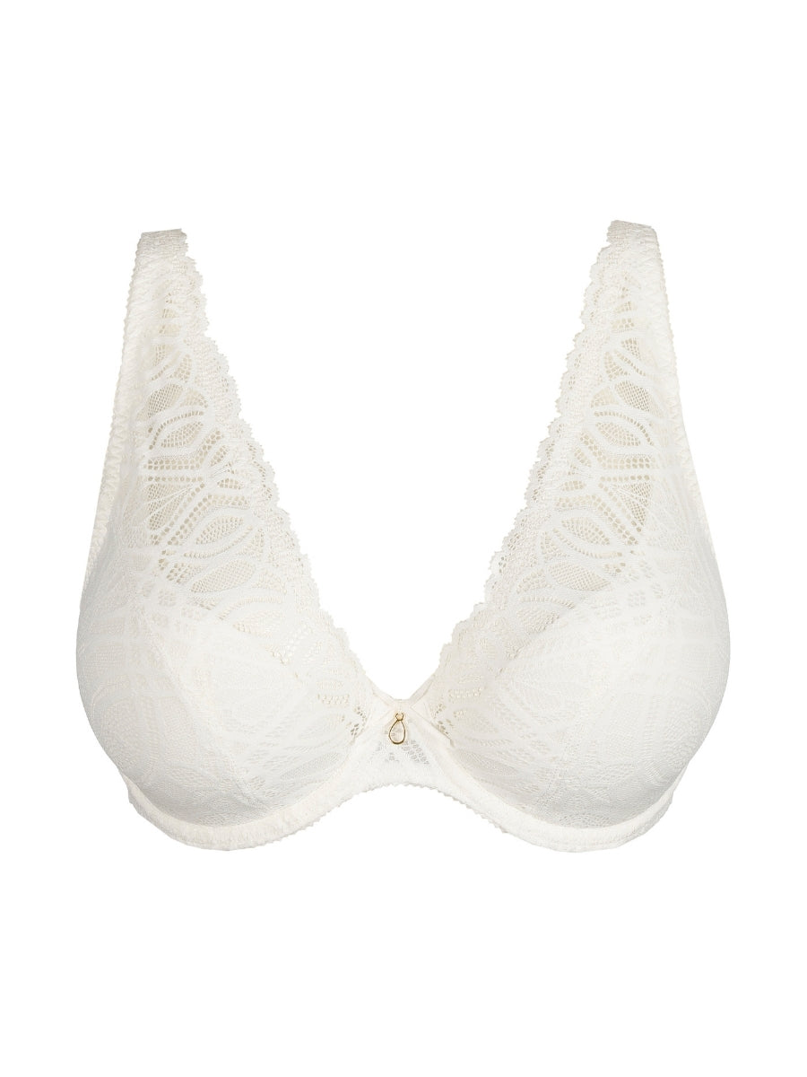 Salerno Half Padded Plunge Bra - Natural