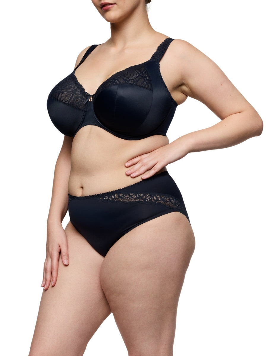 Salerno I-M Full Cup Bra - Midnight Blue