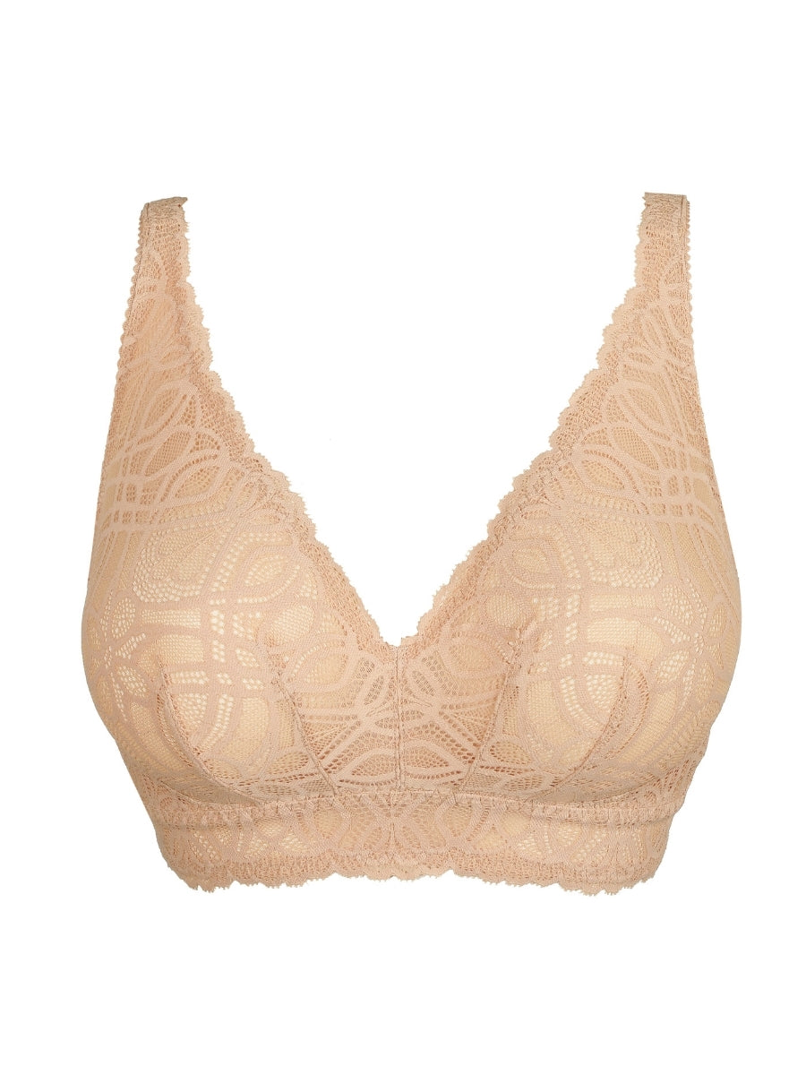 Salerno Wireless Bralette - Candy Ginger