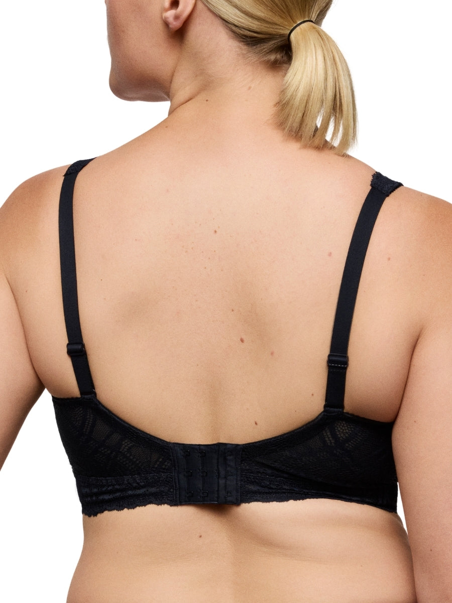 Salerno Wireless Bralette - Midnight Blue