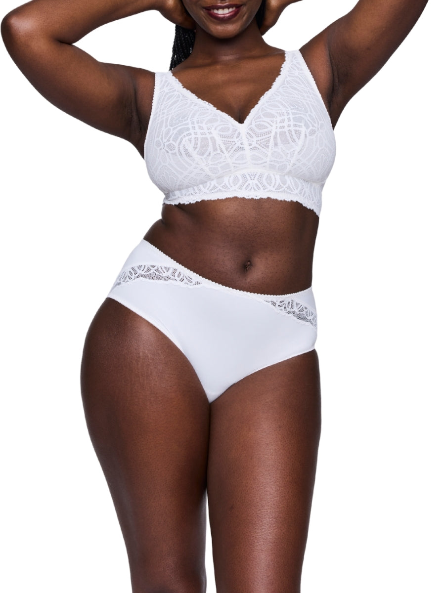 Salerno Wireless Bralette - Natural