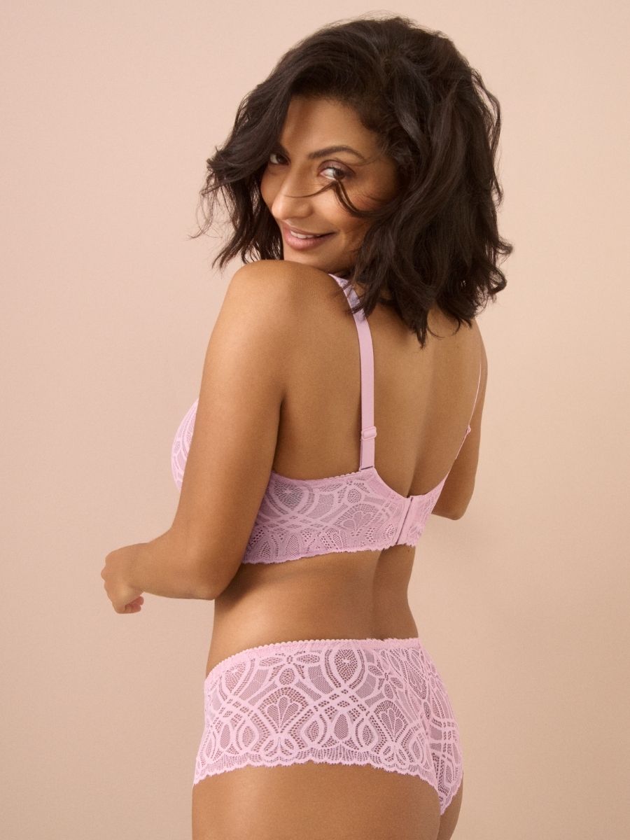 Salerno Wireless Bralette - Spring Rose