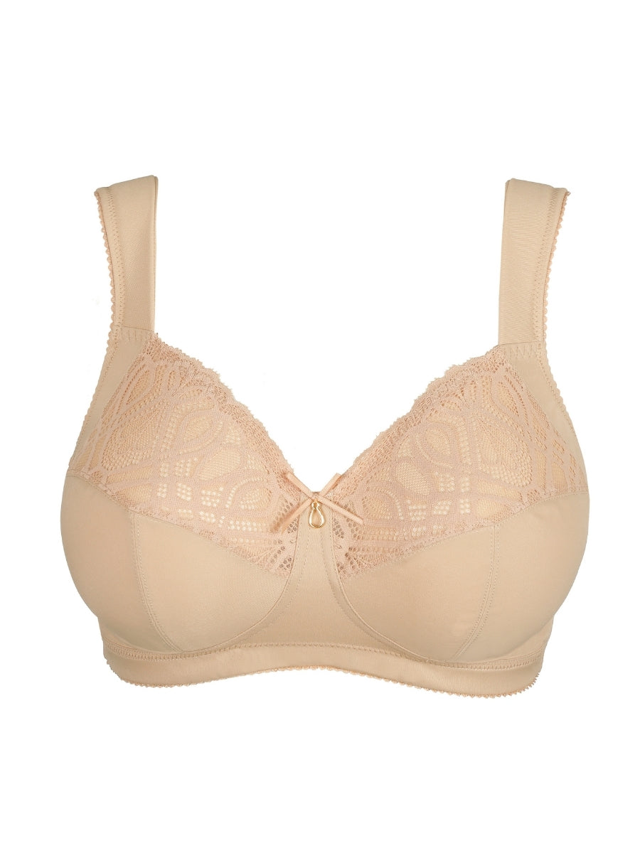 Salerno Wireless Full Cup Bra - Candy Ginger