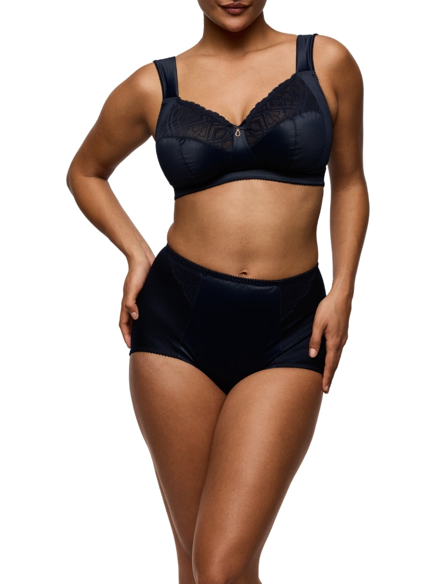 Salerno Wireless Full Cup Bra - Midnight Blue