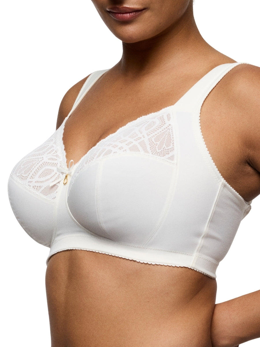 Salerno Wireless Full Cup Bra - Natural