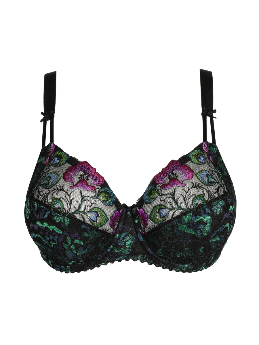 San Angel Full Cup Bra - Peacock Feather