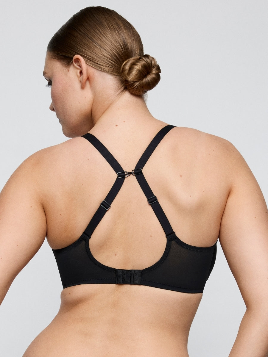 Sheary Full Cup Bra - Black