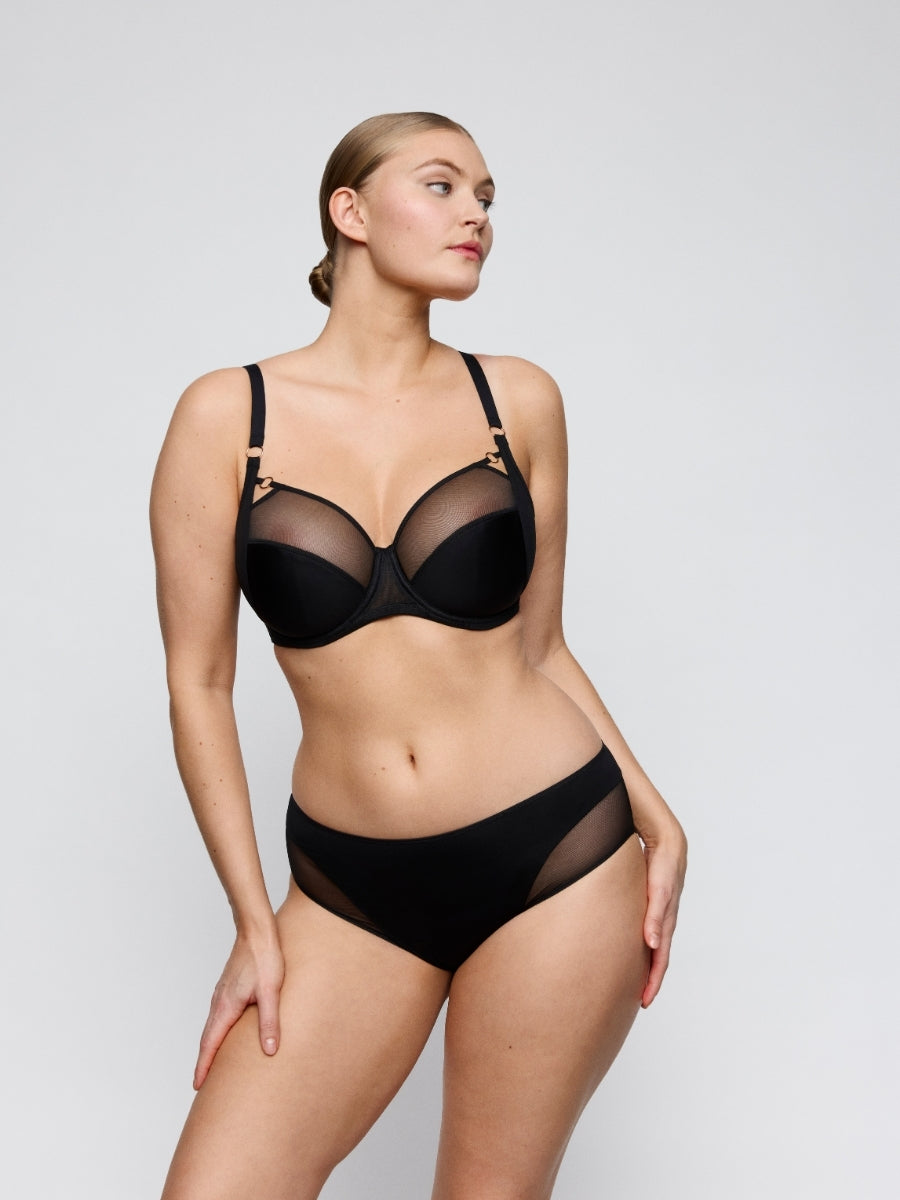 Sheary Full Cup Bra - Black