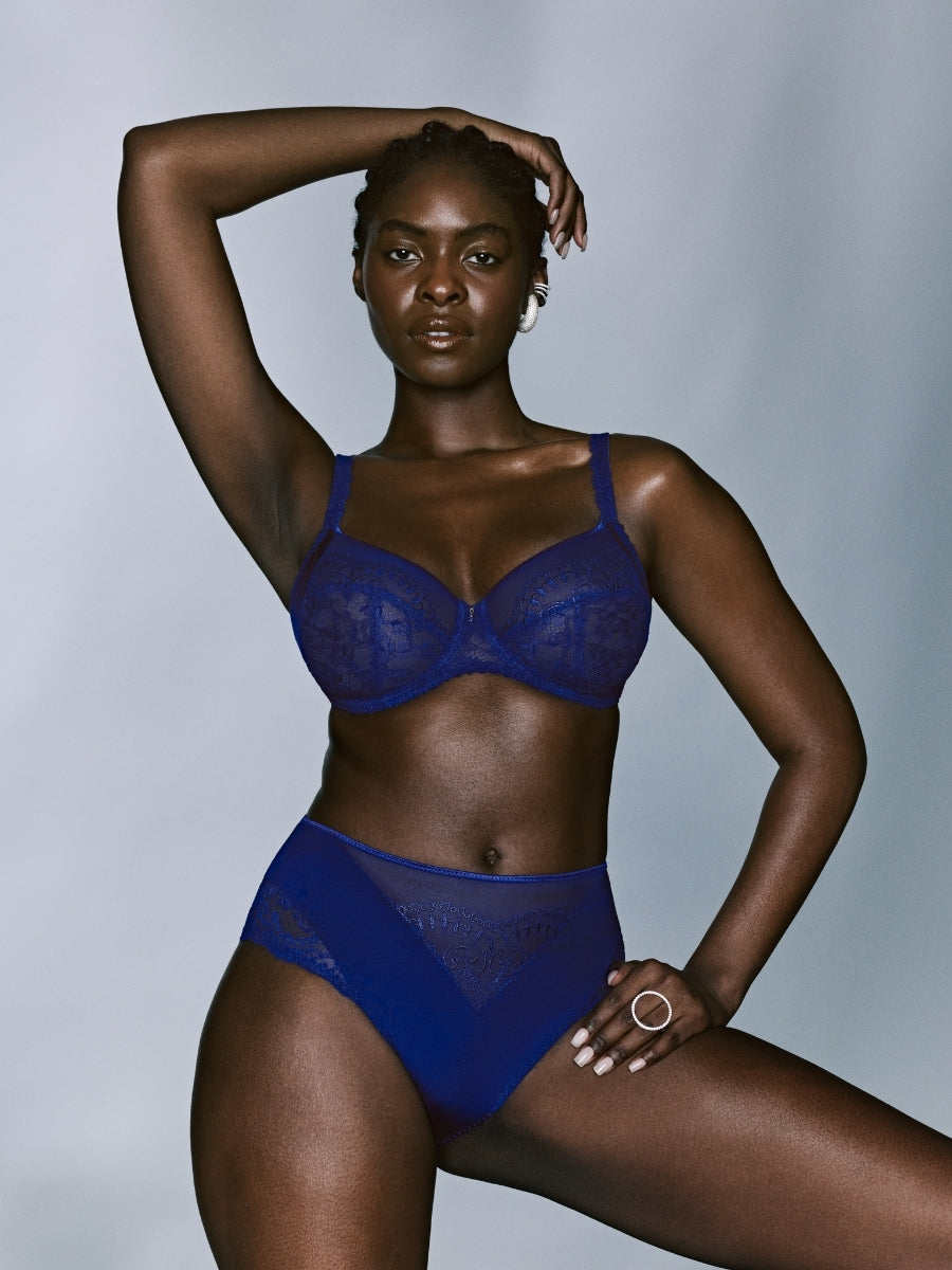 Shimla Full Cup Bra - Crazy Blue
