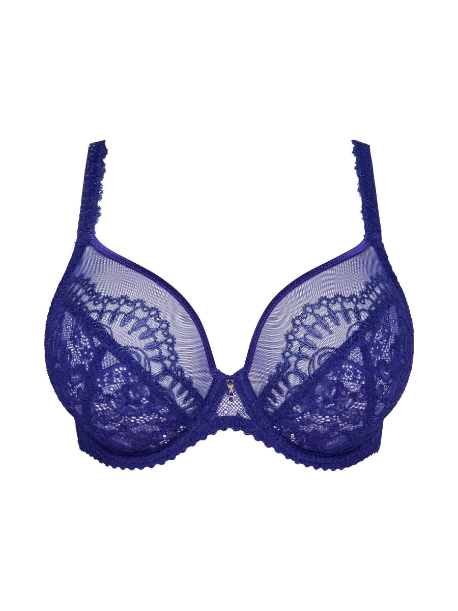 Shimla Plunge Bra - Crazy Blue