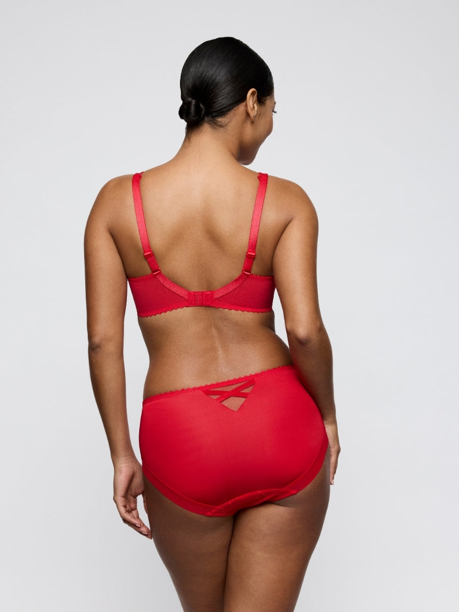 Solisse Full Cup Bra - True Red