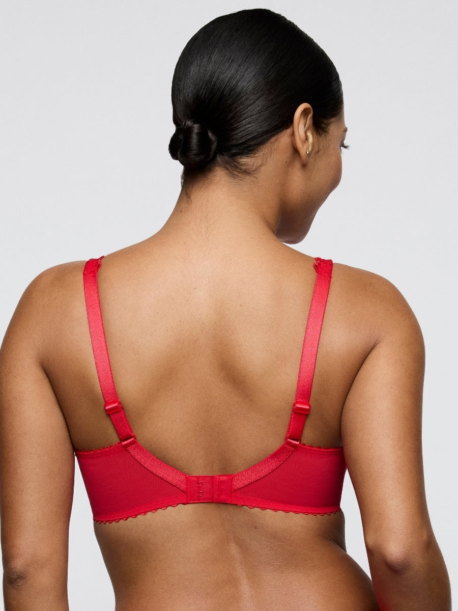 Solisse Full Cup Bra - True Red