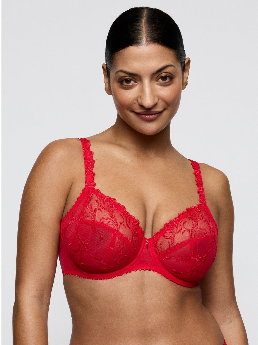 Solisse Full Cup Bra - True Red