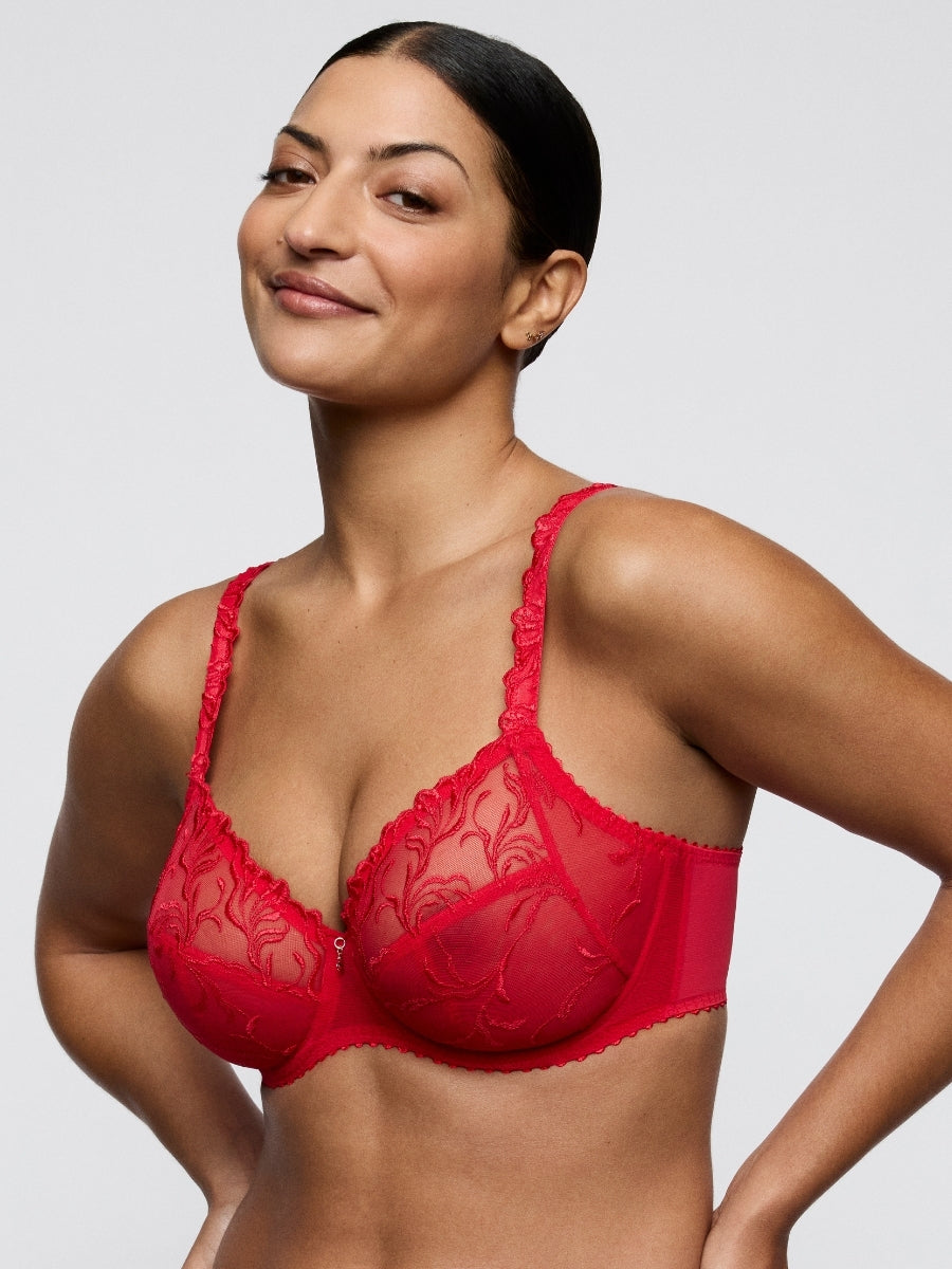 Solisse Full Cup Bra - True Red