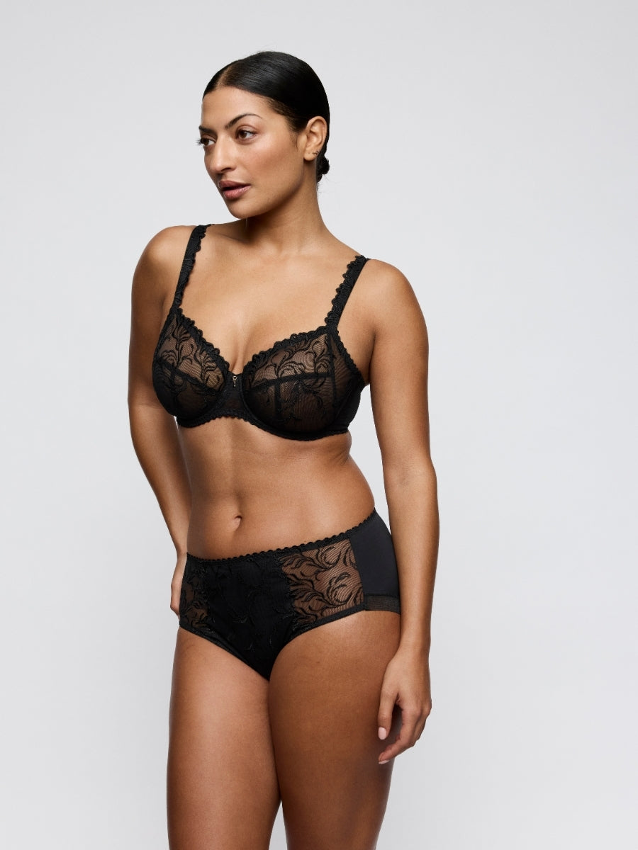 Solisse Full Cup Bra - Black