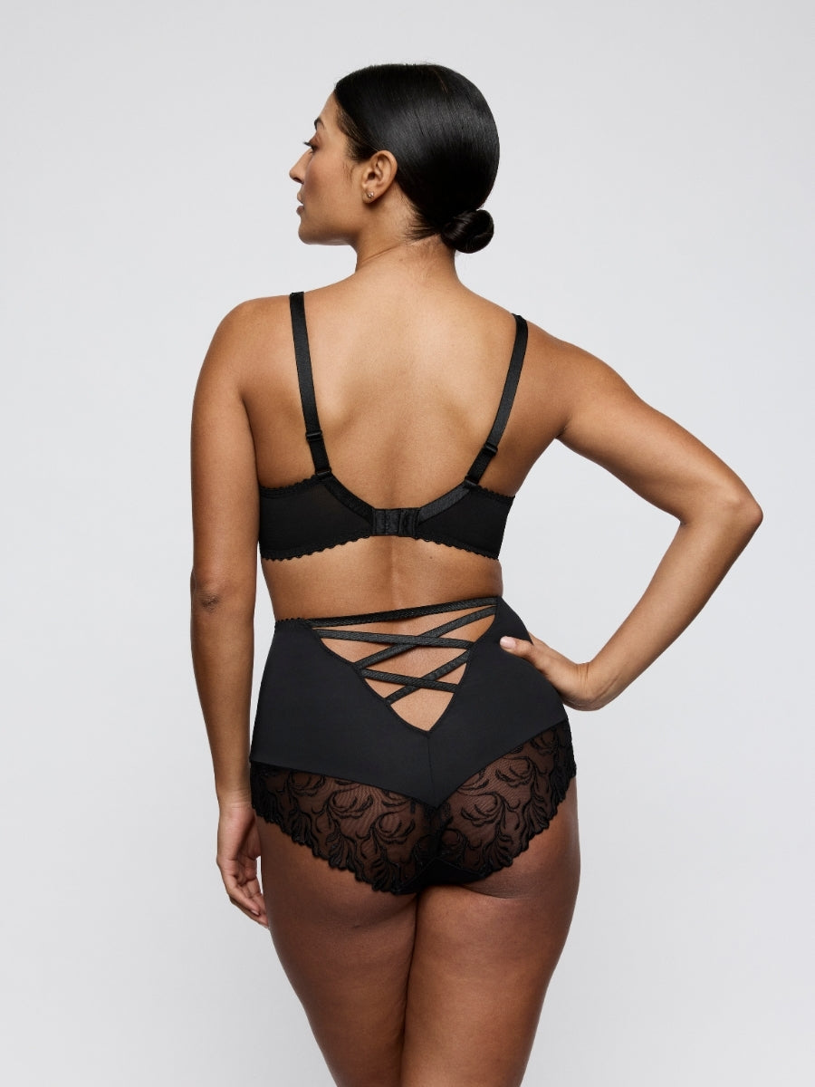 Solisse Plunge Bra - Black