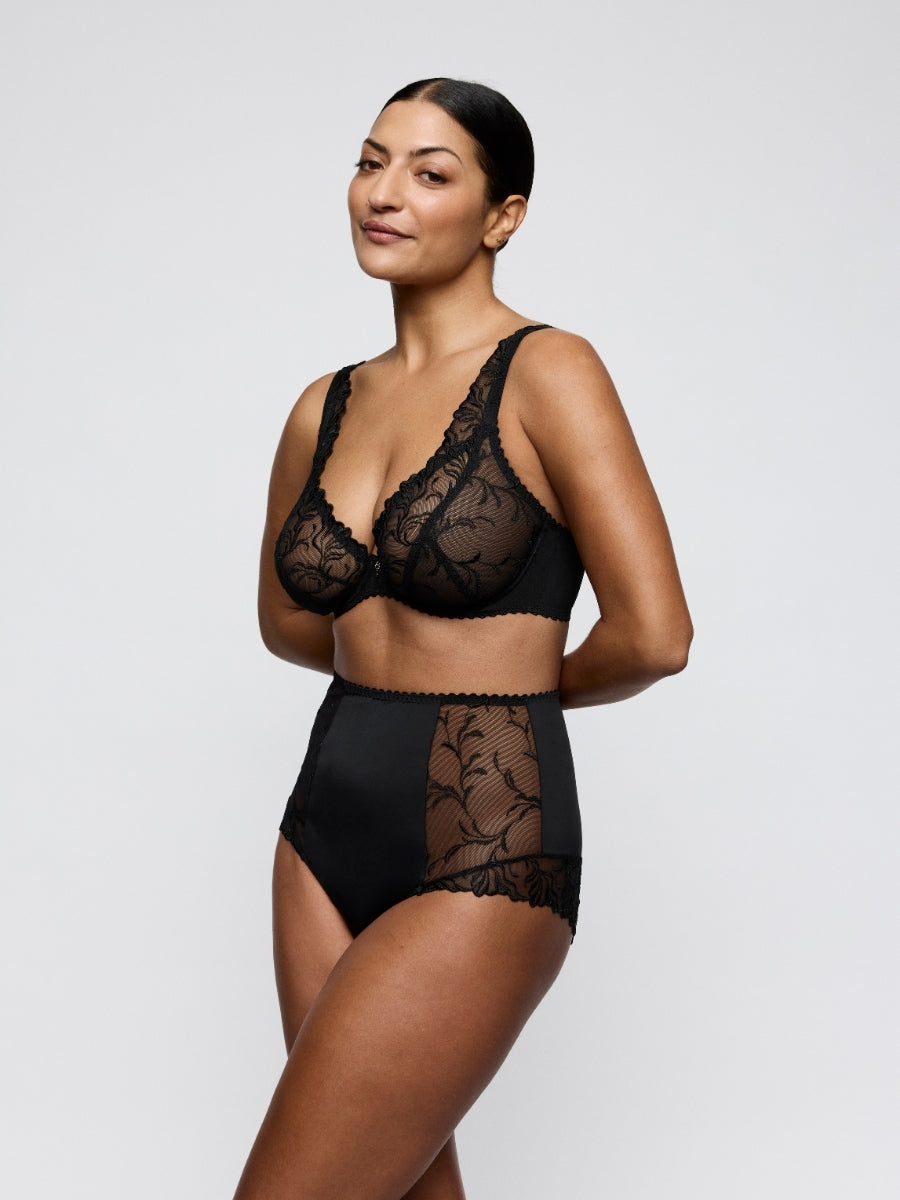 Solisse Plunge Bra - Black