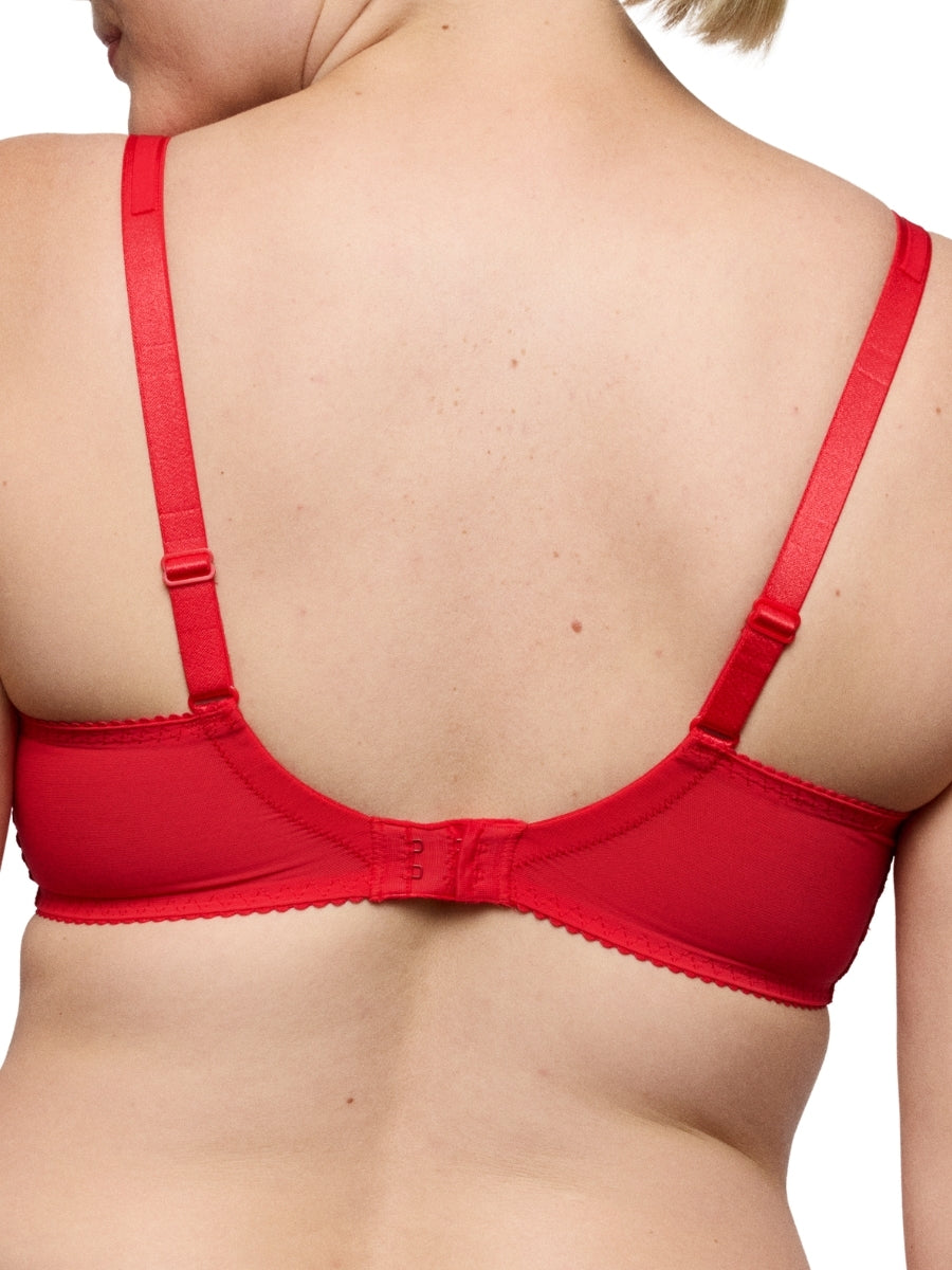 Sophora Full Cup Bra - True Red
