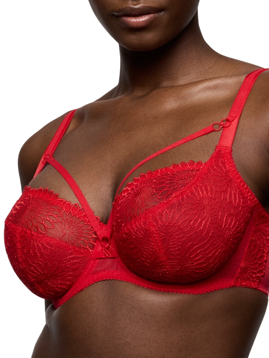 Sophora Balcony Bra - True Red