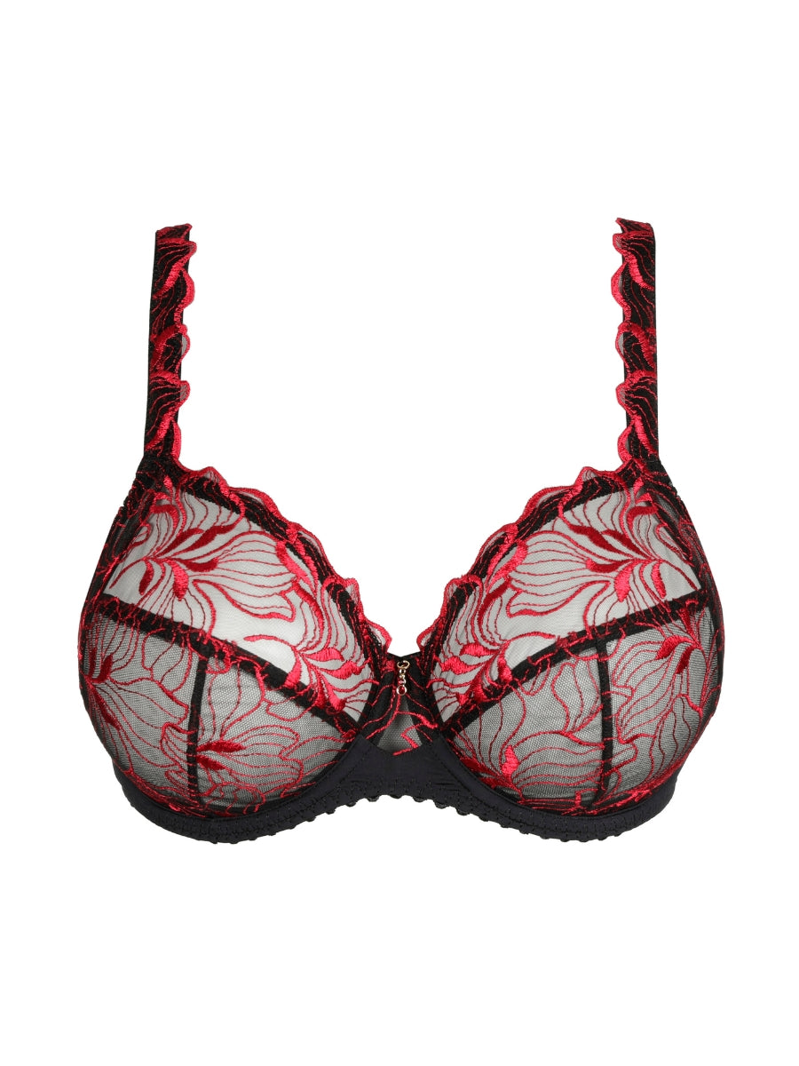 Springdale Full Cup Bra - Black Rose