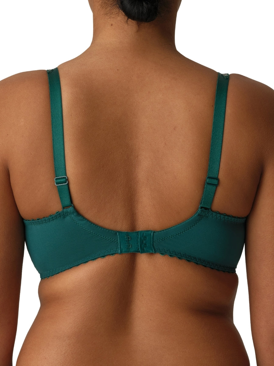 Springdale Plunge Bra - Jasper Green