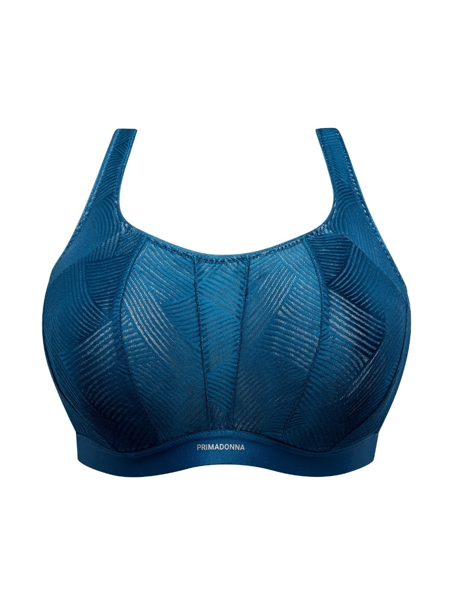 The Game Racerback Sports Bra - Deep Blue Sea