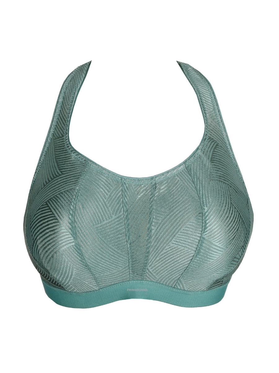 The Game Racerback Sports Bra - Sage