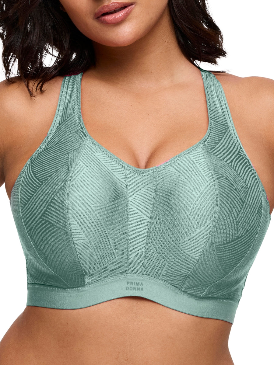 The Game Racerback Sports Bra - Sage
