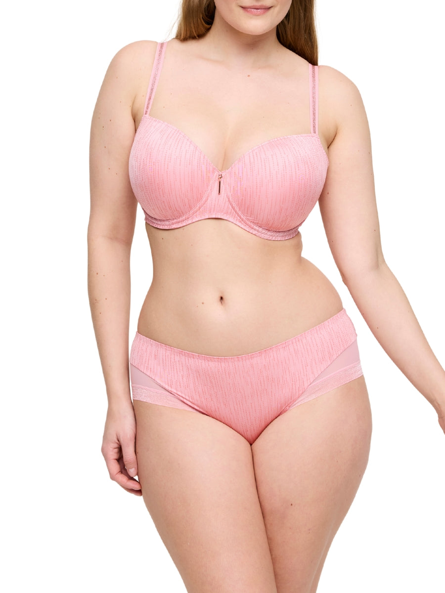 Badala Padded Balcony Bra - Venetian Pink