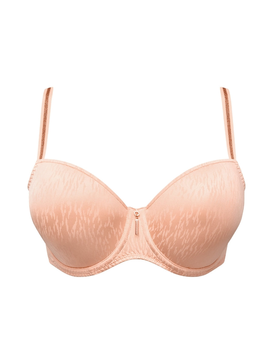 Dalli Padded Balcony Bra - Silk