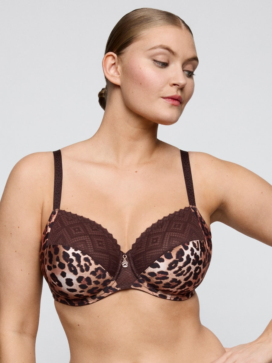 Giganni Full Cup Bra - Leopard Bloom