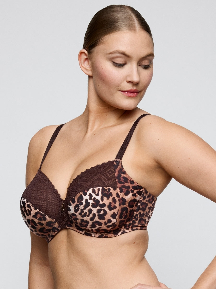 Giganni Full Cup Bra - Leopard Bloom