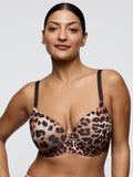 Giganni Padded Heartshape Bra - Leopard Bloom