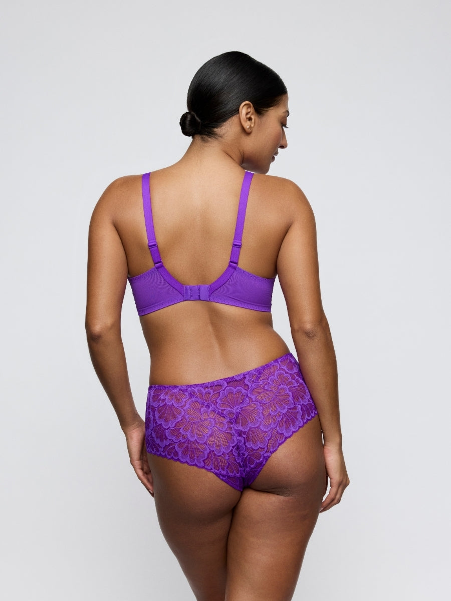 Mocuto Half Padded Plunge Bra - Italian Acai