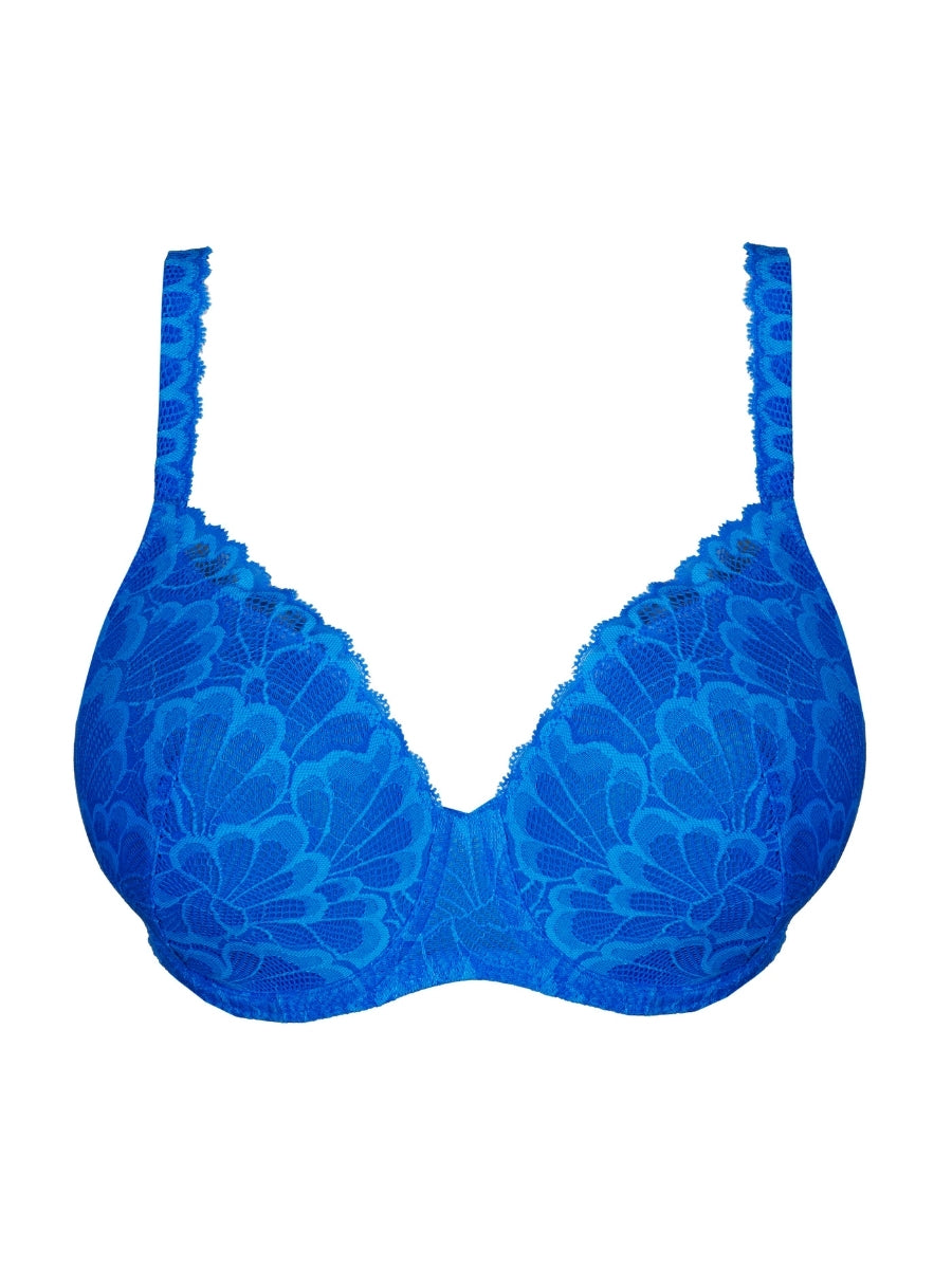 Mocuto Padded Heartshape Bra - Blu China