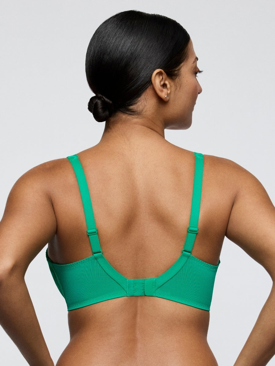 Mocuto Padded Heartshape Bra - Vivid Green