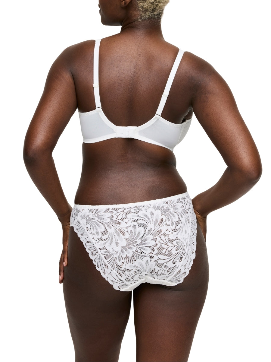 Rupi Half Padded Plunge Bra - Natural