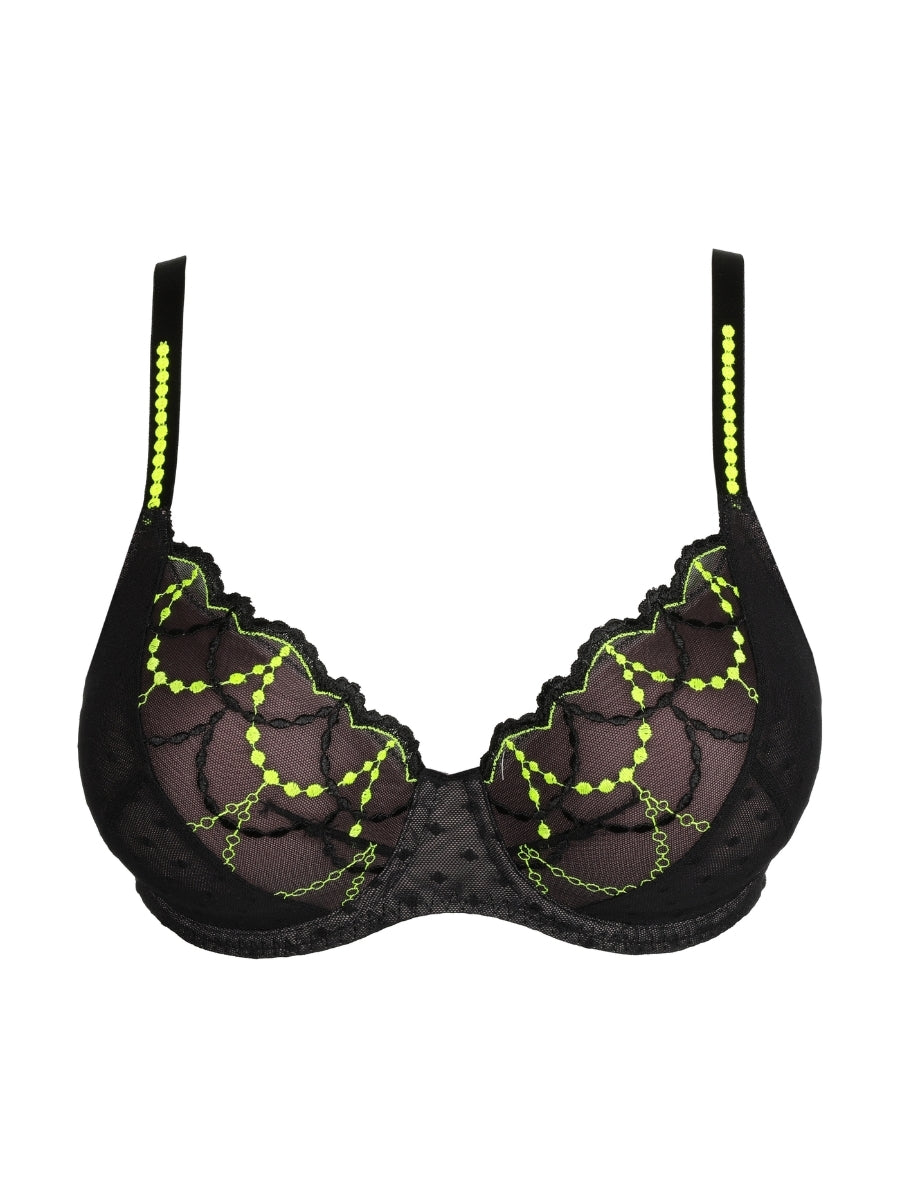 Tepito Padded Heartshape Bra - Dark Glow