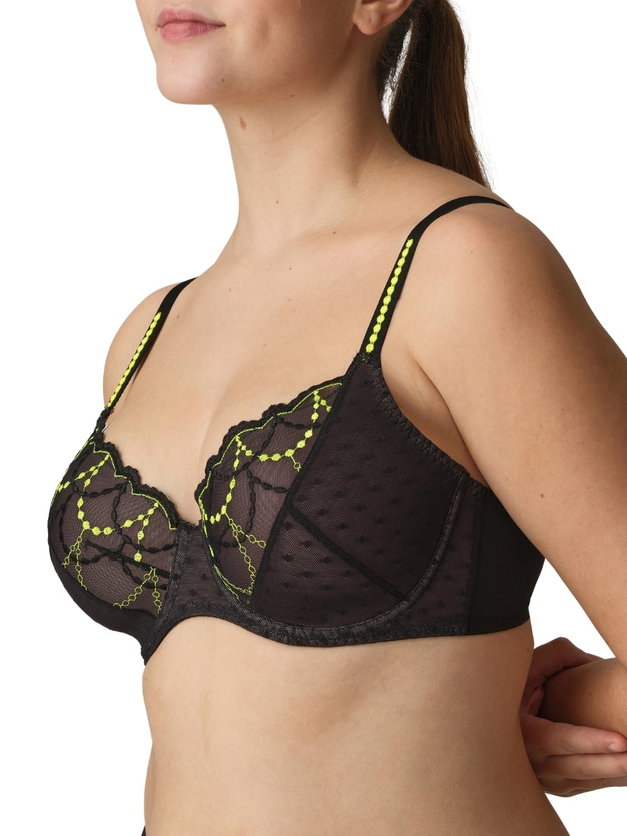 Tepito Padded Heartshape Bra - Dark Glow