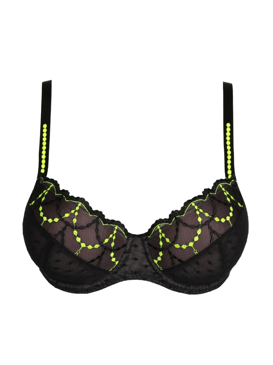 Tepito Padded Balcony Bra - Dark Glow