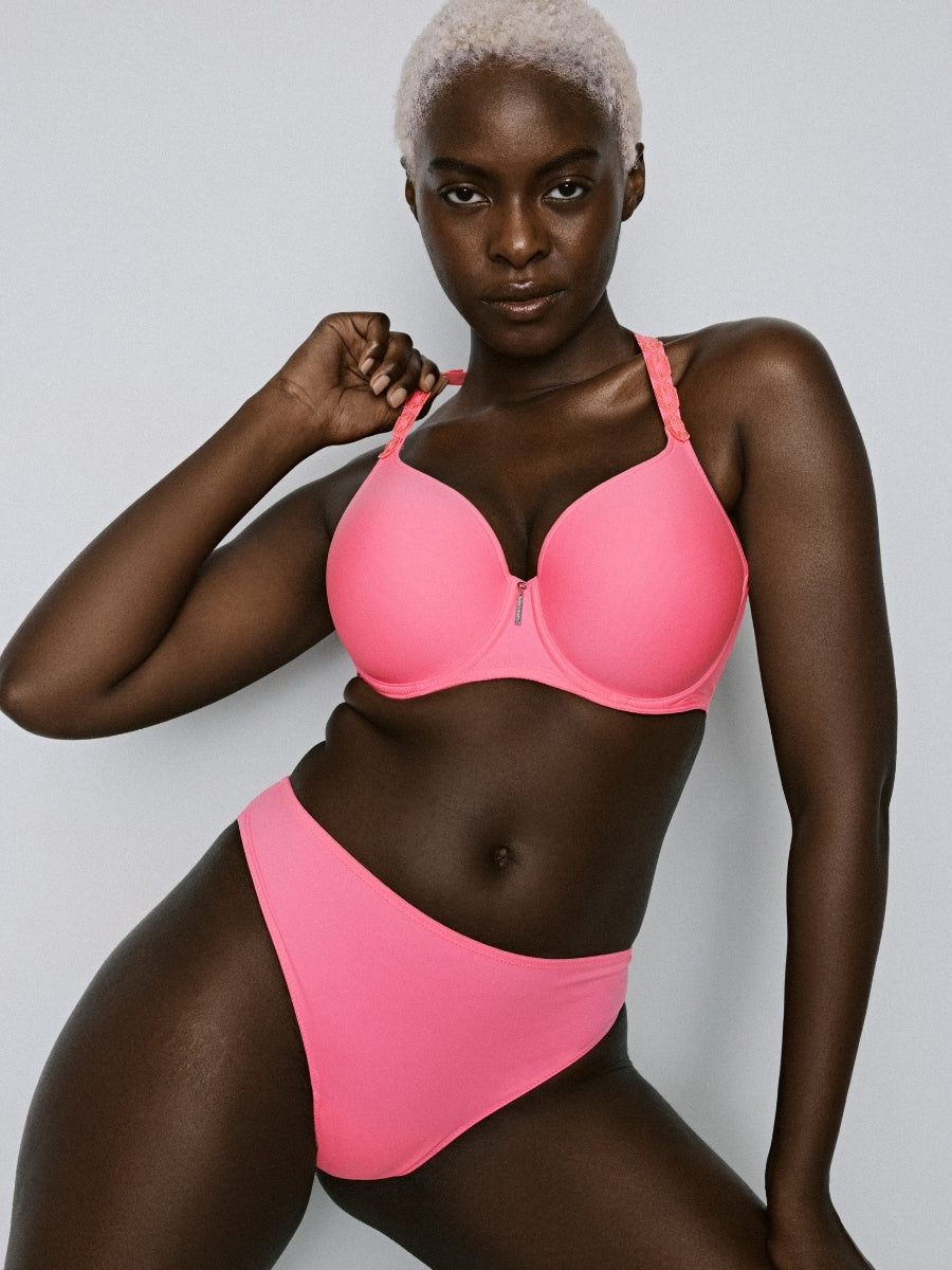 Twixie Padded Heartshape Bra - Happy Pink