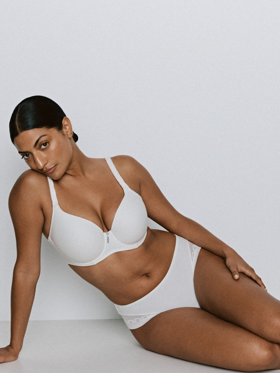 Twixie Padded Heartshape Bra - Natural