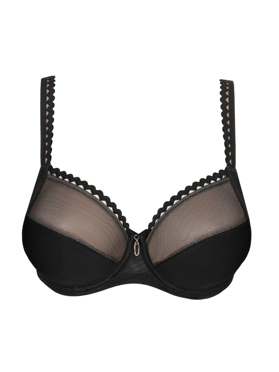 Vivgirl Full Cup Bra - Black