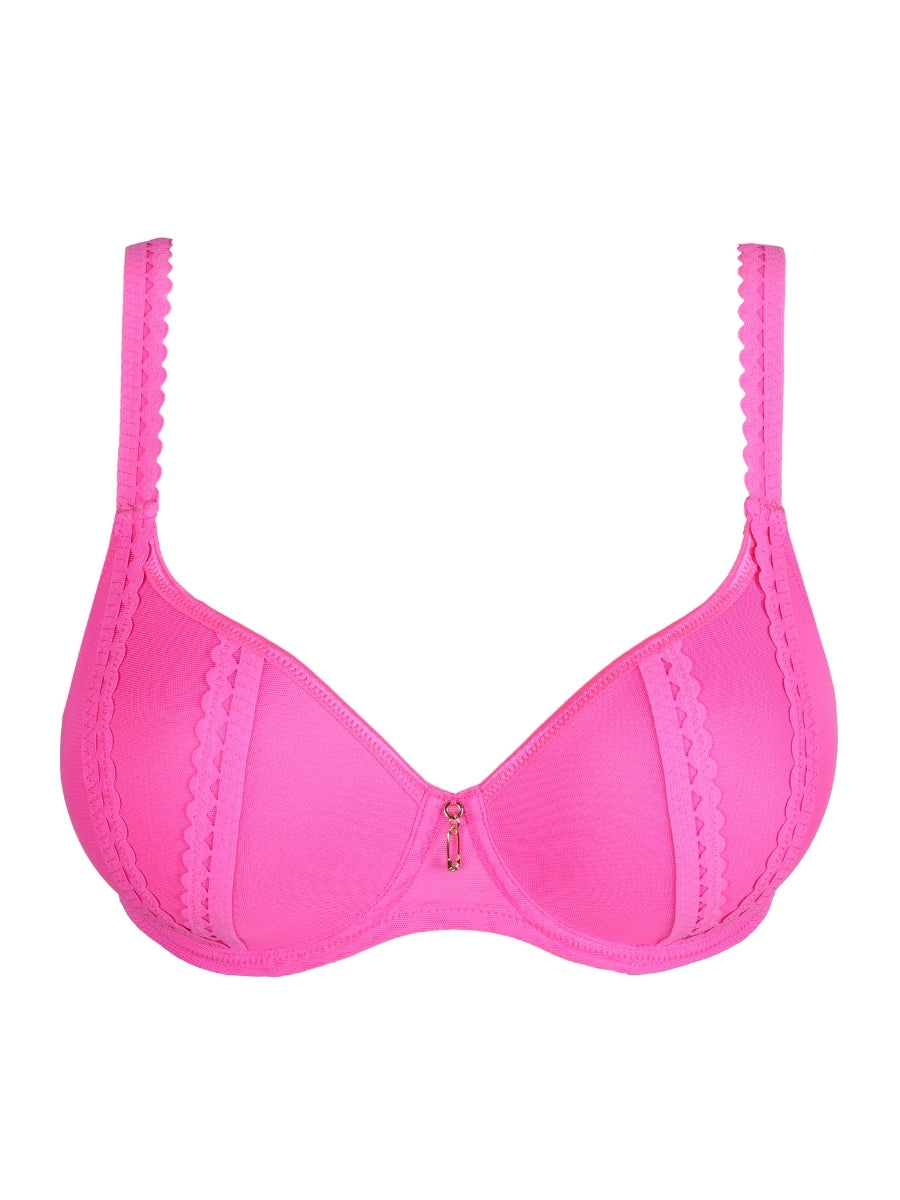 Vivgirl Padded Heartshape Bra - Cactus Flower