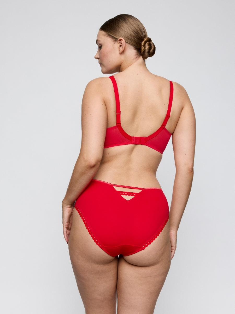 Wowgirl Full Cup Bra - True Red