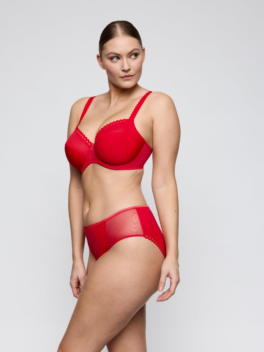 Wowgirl Full Cup Bra - True Red